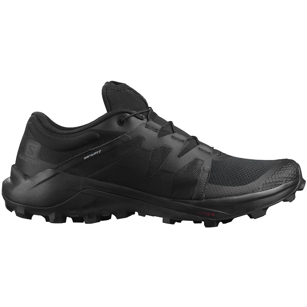 SALOMON WILDCROSS Philippines - Men's Trail Running Shoes - Black | 768940-IUG